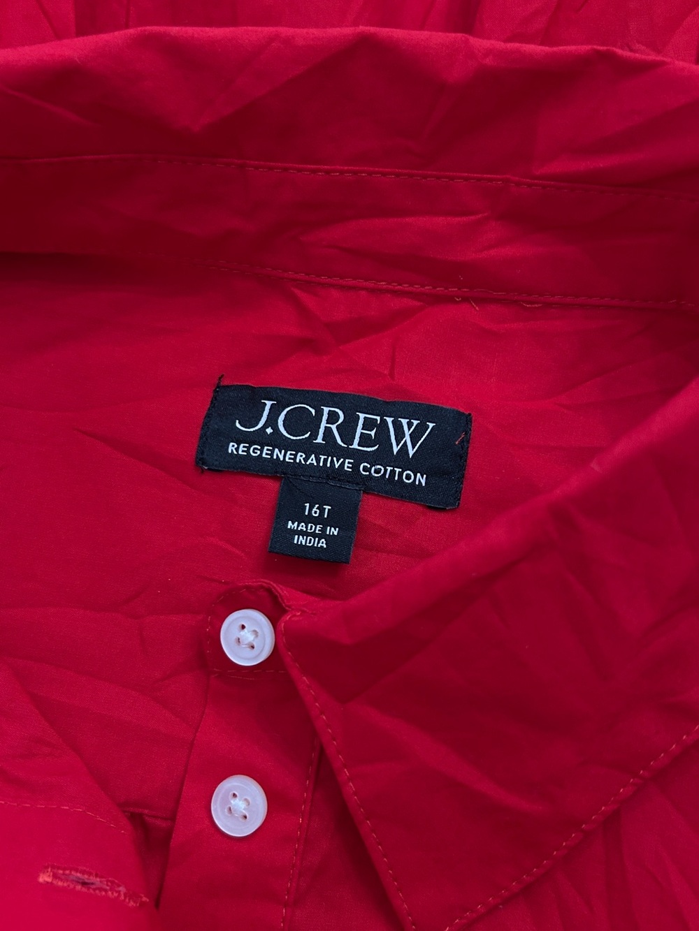 J. CREW REGENERATIVE COTTON MIDI DRESS - Picture 3 of 4
